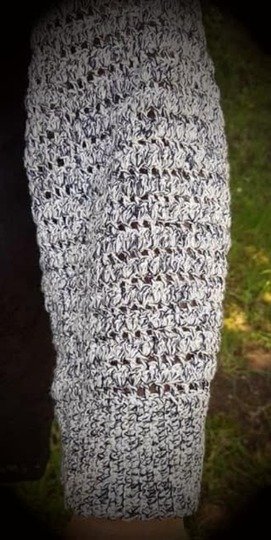 Häkelanleitung Ärmelschal Bredrije ( Ohne Maschenprobe / Für jede Größe nach zu arbeiten)