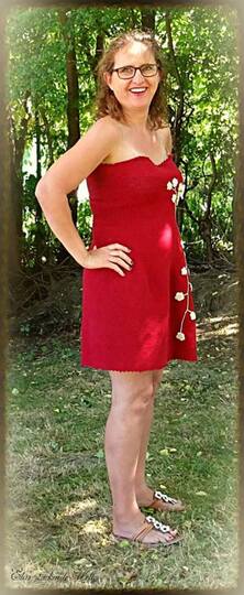 Häkelanleitung Kleid Blumensommer ( Ohne Maschenprobe / Für jede Damengröße)