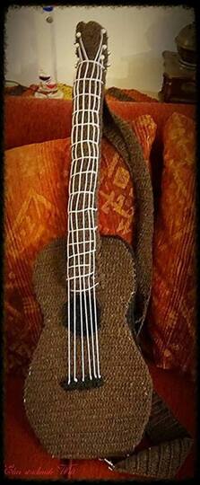 Häkelanleitung Gitarre