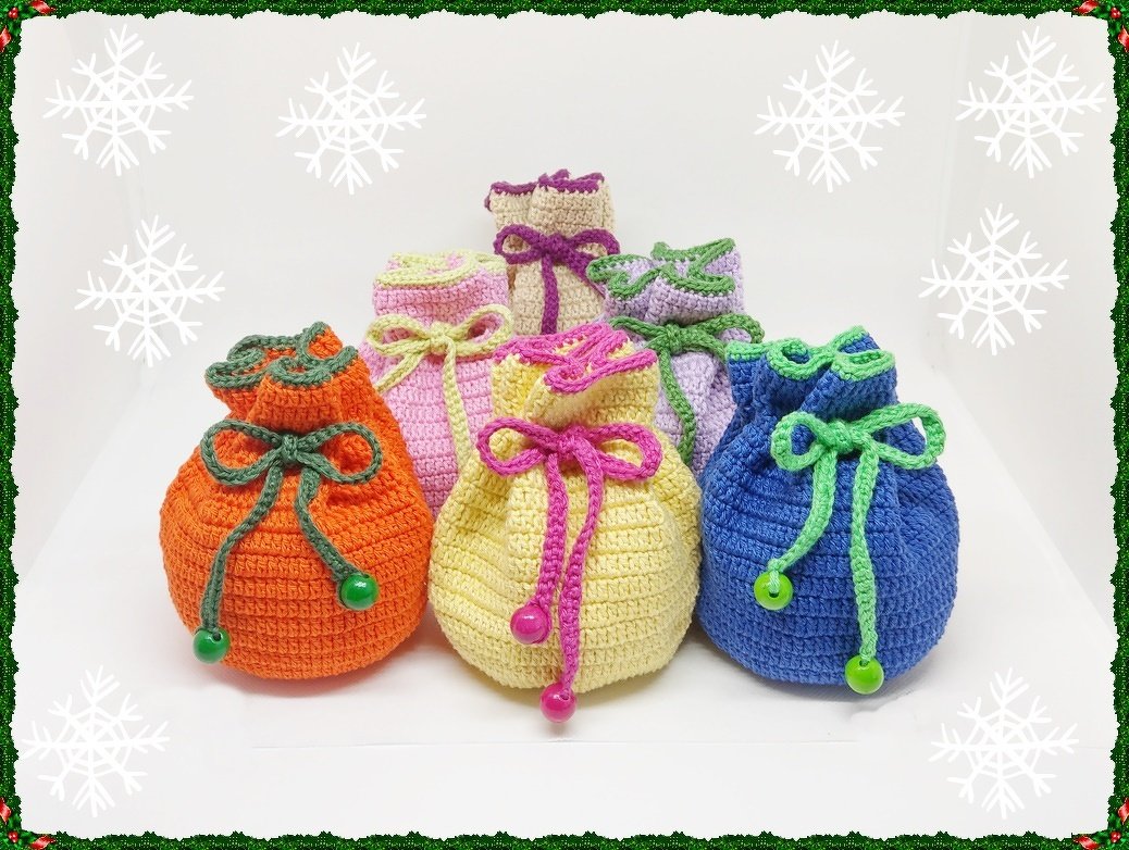 Häkelanleitung Beutel Säckchen "Piccolo"