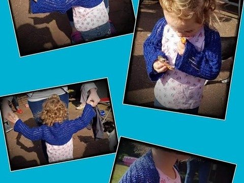 Strickanleitung Ärmelschal Deshira ( Ohne Maschenprobe / Für jede Größe)