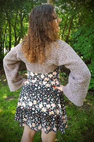 Strickanleitung Ärmelsschal Ardita ( Ohne Maschenprobe / für jede Größe)