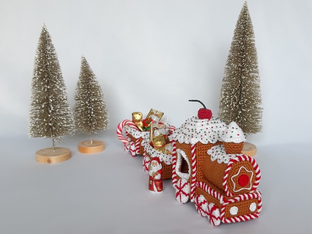 Weihnachtsexpress - Häkelanleitung