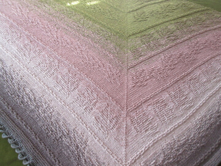 "NOVEMBER ROMANCE"romantisches Dreieckstuch