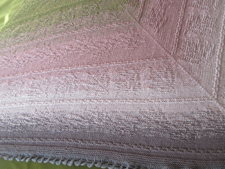 "NOVEMBER ROMANCE"romantisches Dreieckstuch