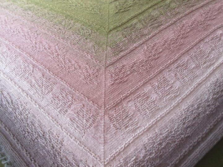 "NOVEMBER ROMANCE"romantisches Dreieckstuch