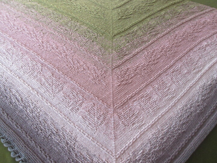 "NOVEMBER ROMANCE"romantisches Dreieckstuch