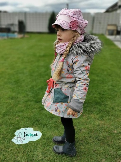 Diamond Coat : Mantel + Jacke mit Diamantenunterteilung 86-164