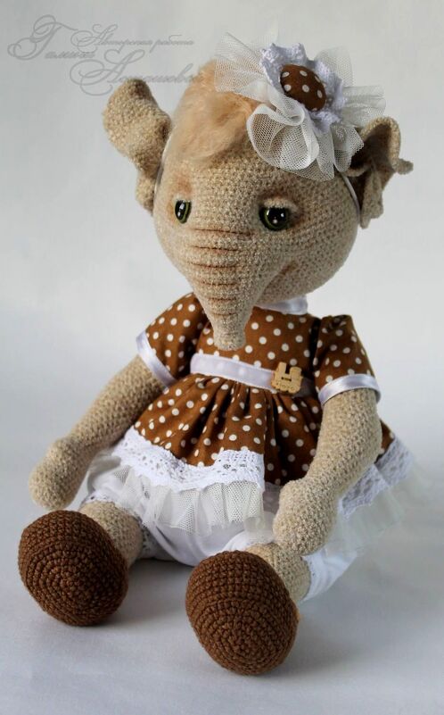 154DE Häkelanleitung Elefant Marie - Amigurumi PDF Astashova CP - Bild 7