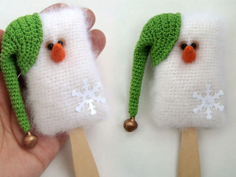 175DE Häkelanleitung Eis Magnet - PDF Borisenko CP