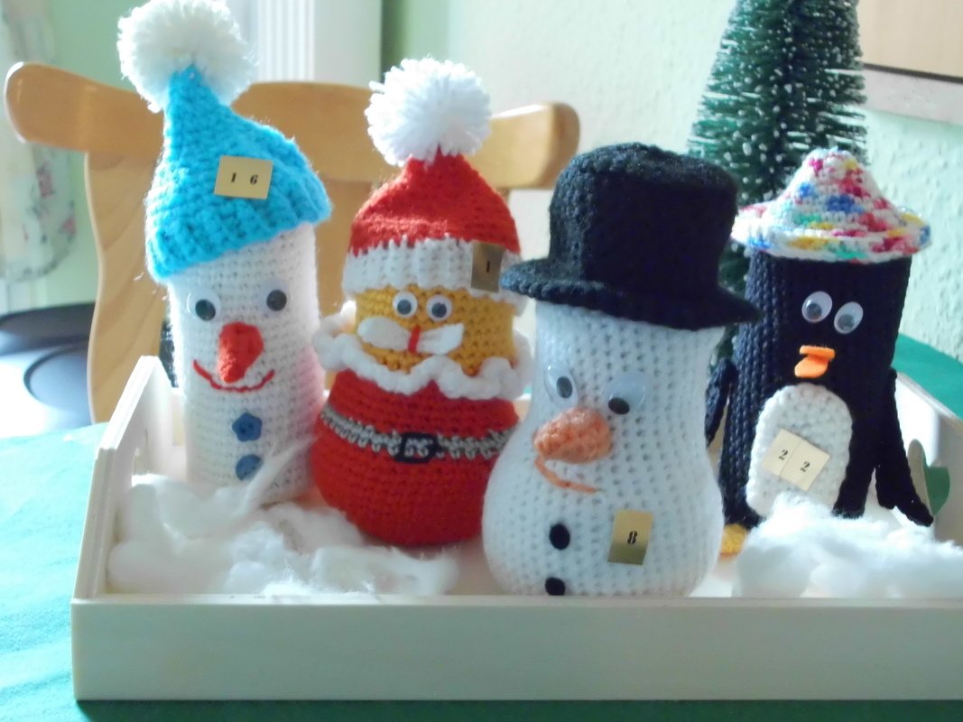 Weihnachtsdeko zum befüllen,Adventskalender