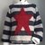 Häkelanleitung Pullover "star n' stripes" *jede Größe machbar*