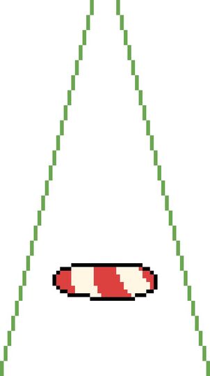 Häkelmuster *CHRISTBAUM Decke * Merry X-Mas Candy * Grafik für Fm Christbaumdecke