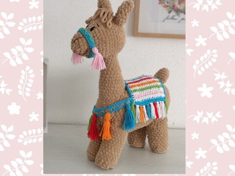 Lina das XXL- Lama oder mit Lama gibt es kein Drama :-)