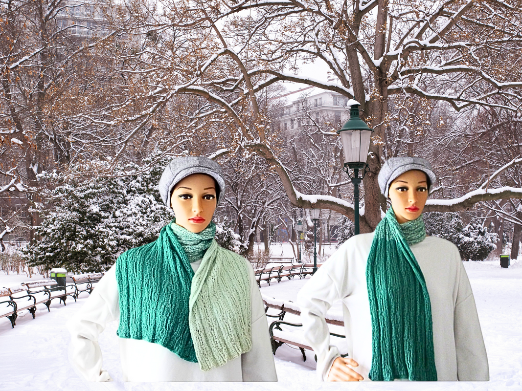 Ryoukei Schal - Eine detaillierte Strickanleitung - Bild 11