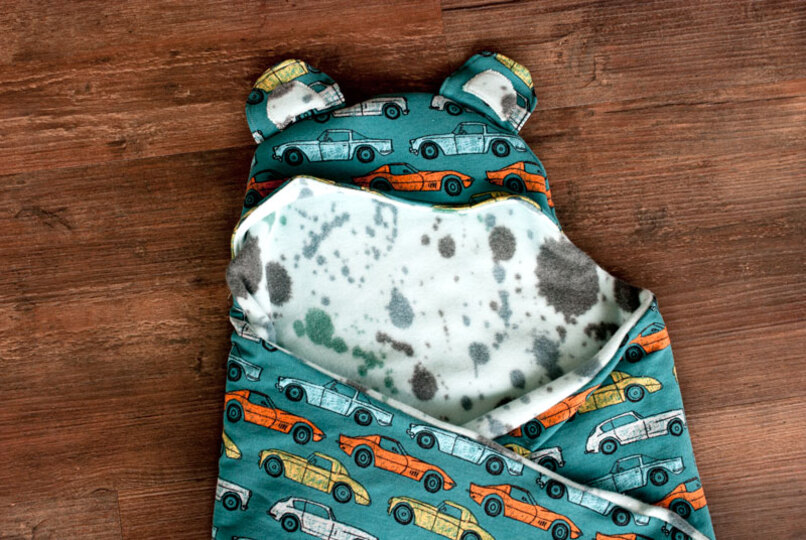 Sully - Einschlagdecke fürs Baby - Schnittmuster & Nähanleitung