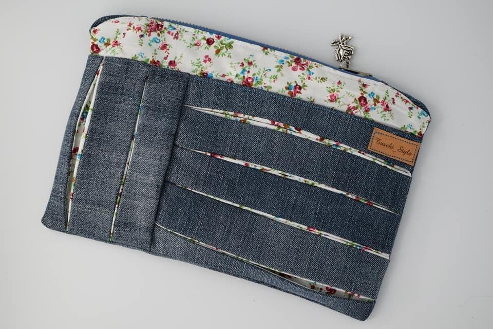 Kosmetiktasche Cas | Kellerfalten Schminktasche - Bild 3