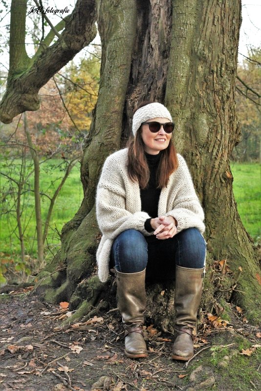 Strickjacke Bernadette | Mohair Weste - Bild 5