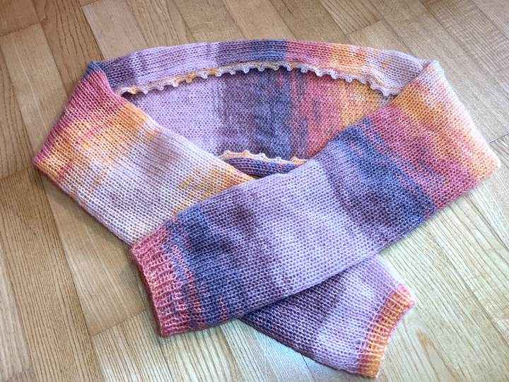 Gestricktes Bolero-Jäckchen "Spices" (S/M - L/XL) alle Gr. anpassbar