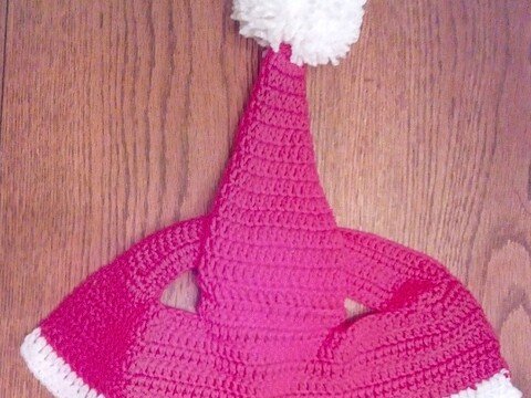 Fliegenhaube Fliegenohren Fliegenmütze "Bommelzipfelmütze"