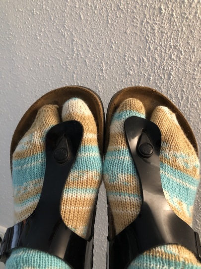 Flipflopsocken für erfahrenere Sockenstricker