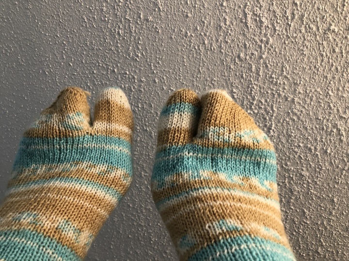 Flipflopsocken für erfahrenere Sockenstricker