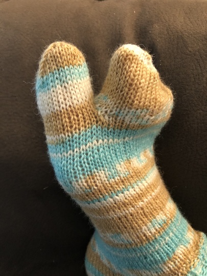 Flipflopsocken für erfahrenere Sockenstricker