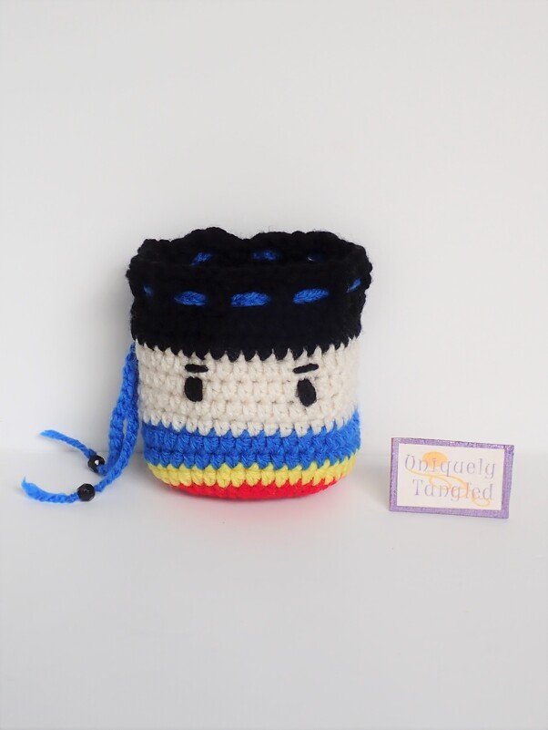 Superboy Pouch- Crochet Pattern PDF- English - Image 4