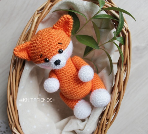 Amigurumi crochet pattern 2 in 1 Raccoon + Fox