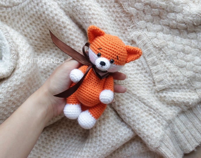 Amigurumi crochet pattern 2 in 1 Raccoon + Fox
