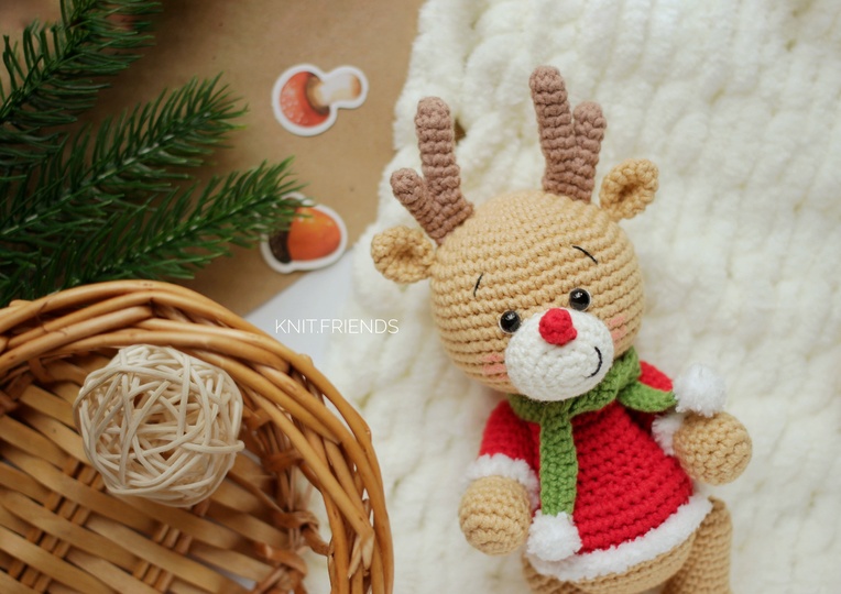 Kleines Reh Häkelanleitung Amigurumi