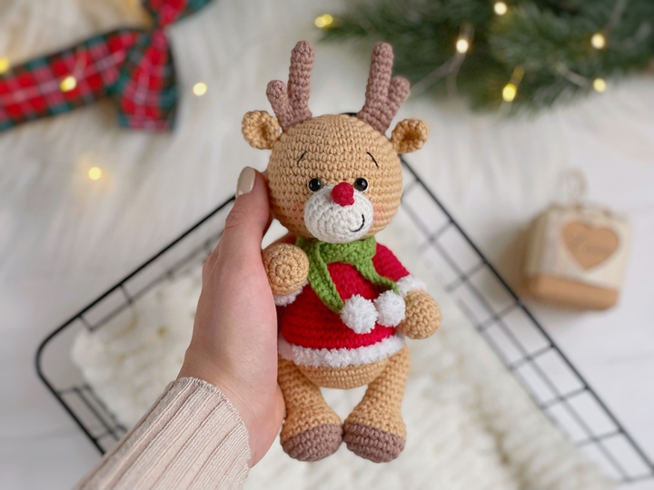 Kleines Reh Häkelanleitung Amigurumi