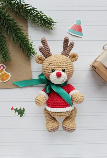 Kleines Reh Häkelanleitung Amigurumi