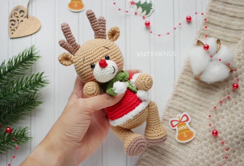 Kleines Reh Häkelanleitung Amigurumi