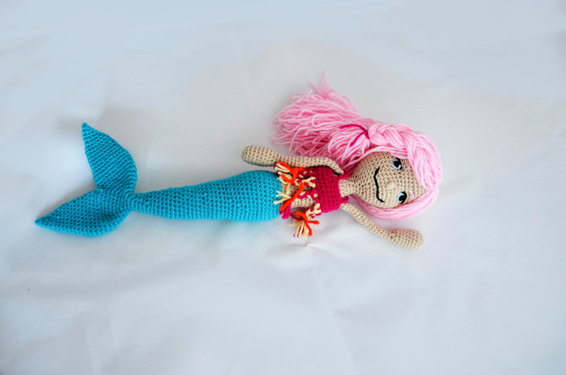 Meerjungfrau Serina - Häkelanleitung von NiggyArts