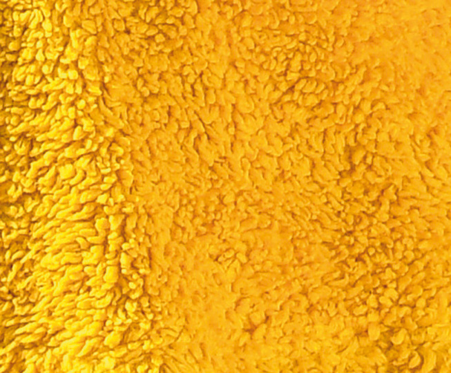 Curryfarbener Plüsch-Pulli (Nähanleitung)