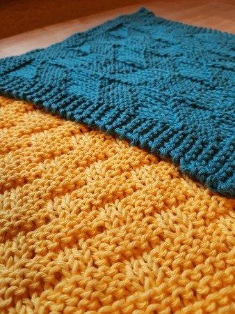 Dishcloths, Washcloths, 2 Knitting Pattern