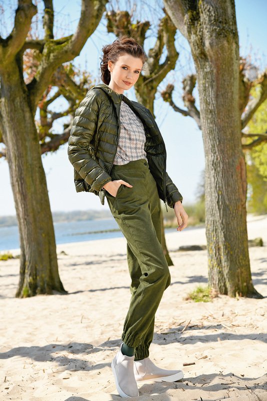 Olivefarbene Kord-Hose (Nähanleitung) - Bild 5