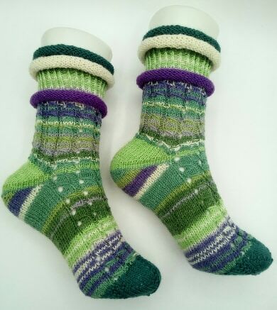 Hexentopf Socken Terra - Erdhexe Bootswalksocks