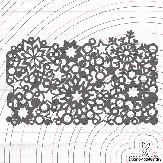 Stern Lichthülle Plotterdatei SVG DXF