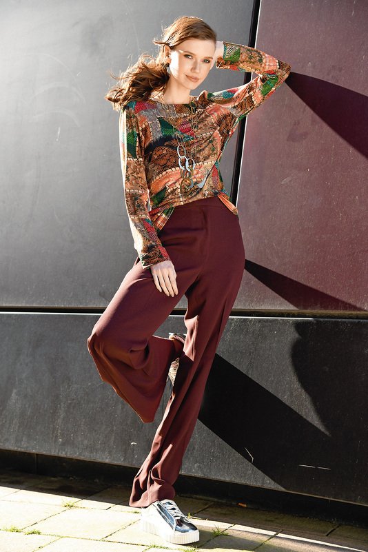 Shirt im gemusterten Print (Nähanleitung) - Bild 4