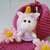 227 Crochet Pattern - Little Unicorn with a Flower House - Amigurumi PDF file by Knittoy CP