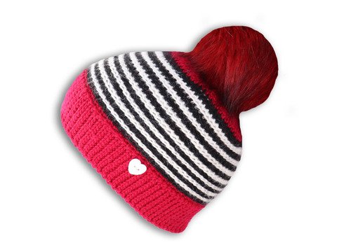 Wintermütze "Wie gestrickt # 2"  (alle Gr.)