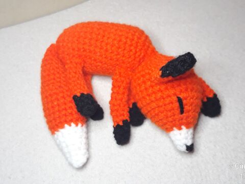 Häkelanleitung " kleiner Fuchs"