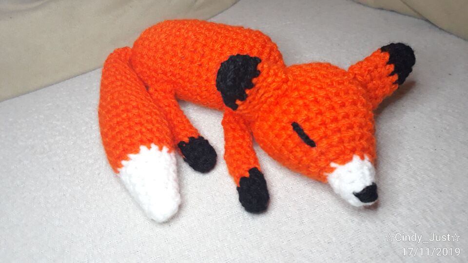 Häkelanleitung " kleiner Fuchs"