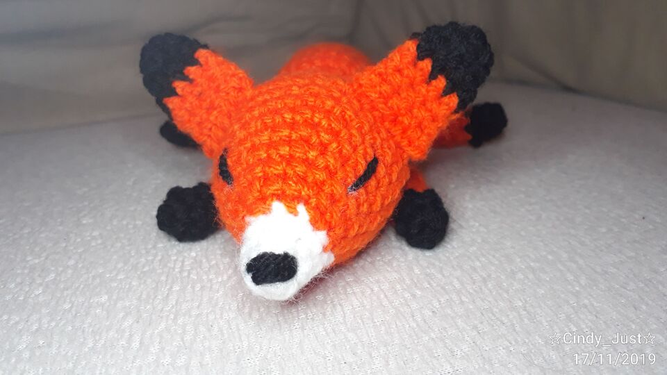 Häkelanleitung " kleiner Fuchs"