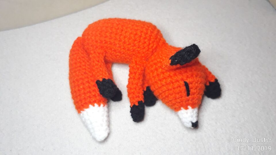 Häkelanleitung " kleiner Fuchs"