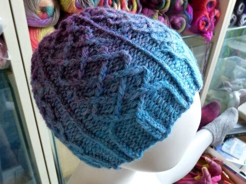 Strickanleitung * Strickmütze "Aufbrezelt" in S/M/L