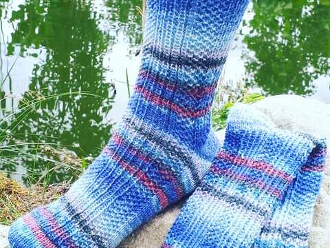 Sockenmuster " Rick "