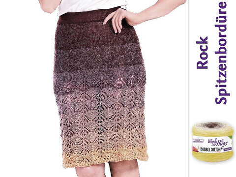 Rock: Spitzenbordüre